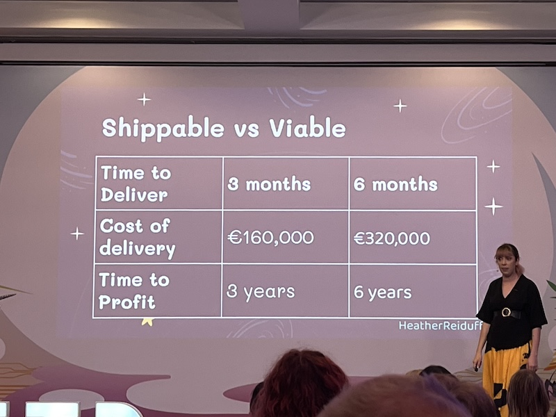 Shippable vs Viable